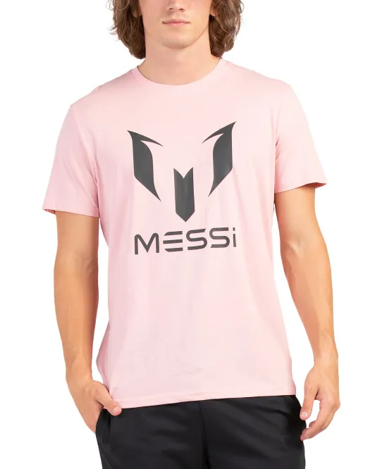 

Футболка с логотипом Messi, розовый