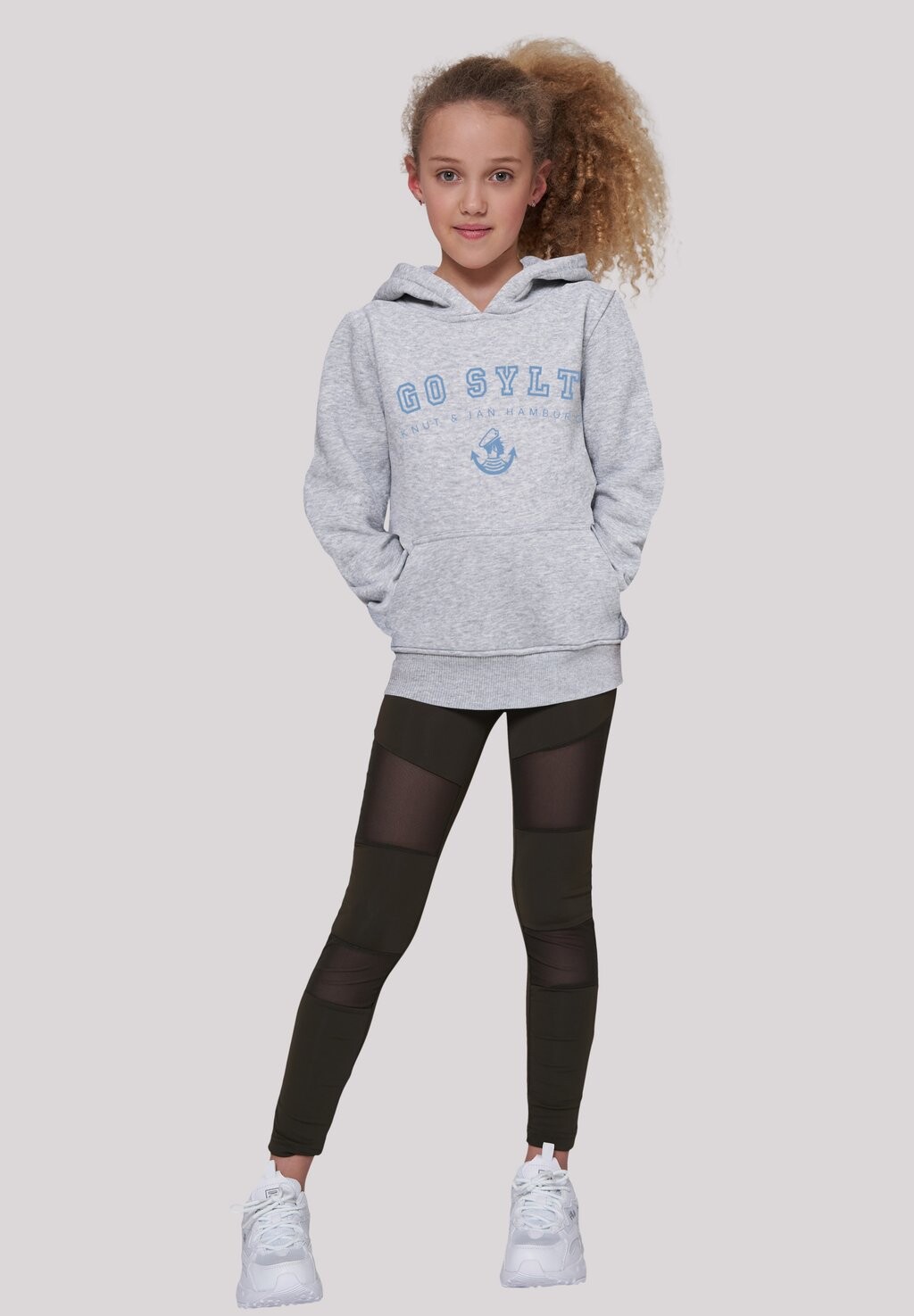 

Толстовка GO SYLT KNUT & JAN HAMBURG F4NT4STIC, цвет heather grey