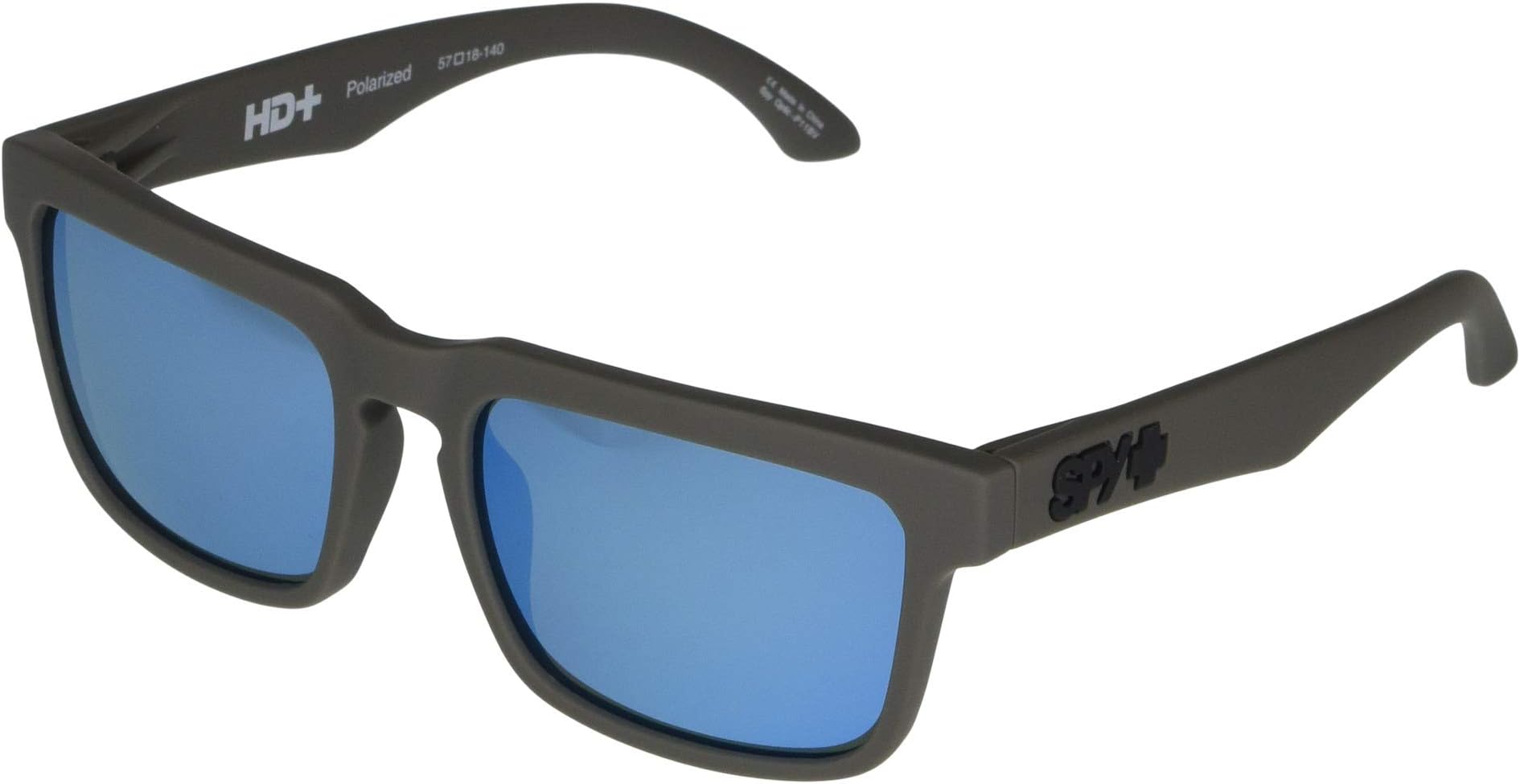 цена Солнцезащитные очки Helm Spy Optic, цвет Soft Matte Dark Gray/HD Plus Gray Green Polar/Light Blue Spectr
