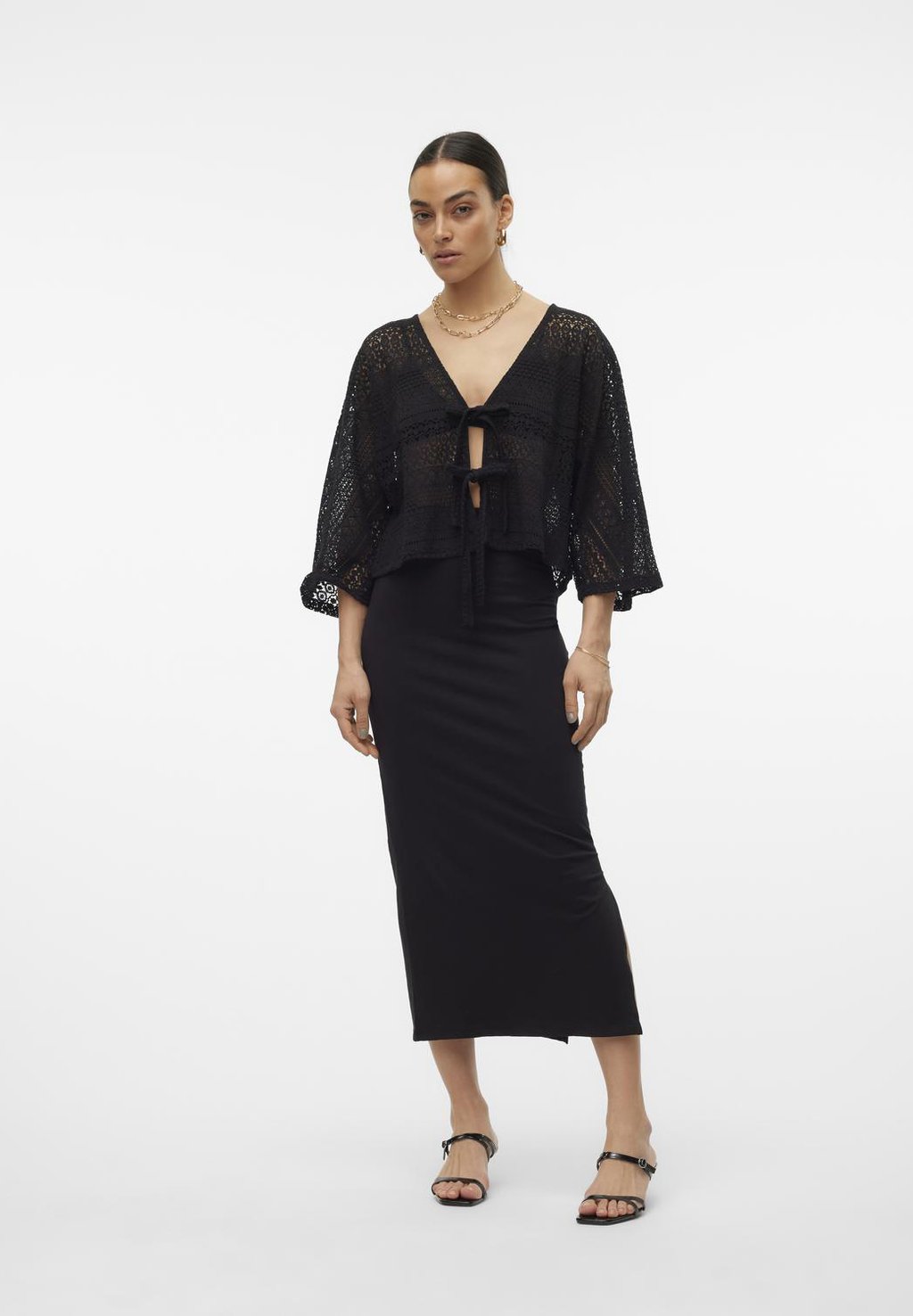 

Кардиган Vmhoney 3/4 Bolero Vero Moda, черный