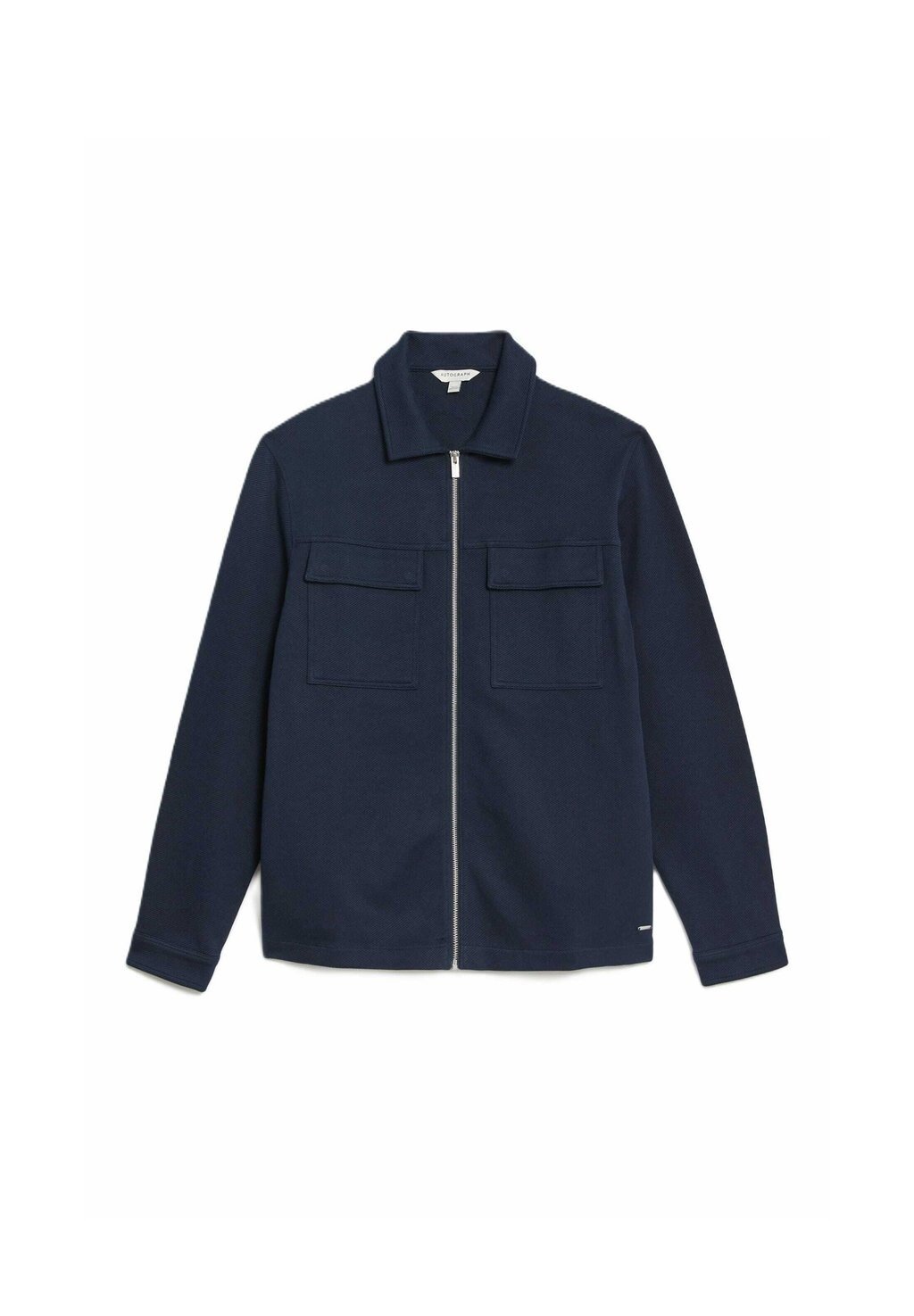 

Летняя куртка TEXTURED OVERSHIRT Marks & Spencer, темно-синий