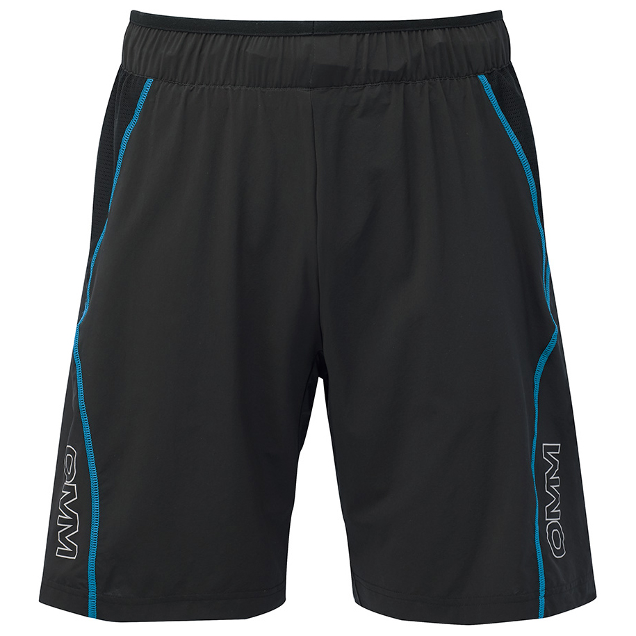 цена Шорты для бега Omm Pace Shorts, цвет Black/Blue
