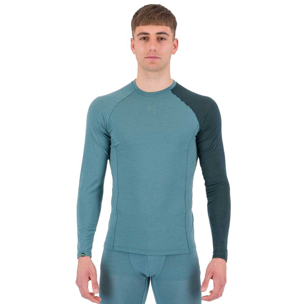 

Базовый слой с длинным рукавом Karpos Dinamico Merino 130, синий