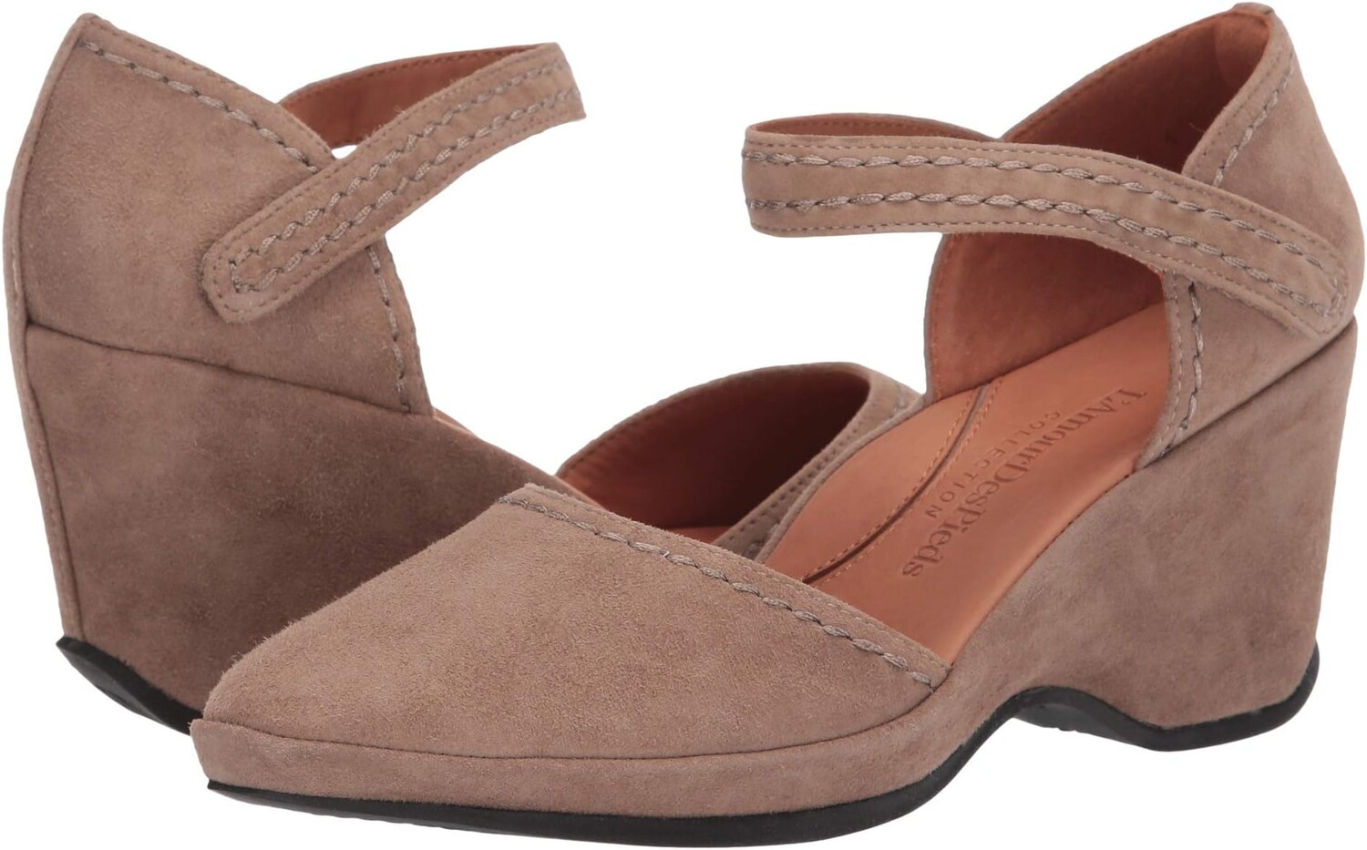 

Туфли на танкетке Orva L'Amour Des Pieds, цвет Taupe Suede