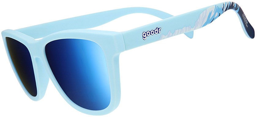 цена Поляризационные солнцезащитные очки Glacier National Park goodr, синий