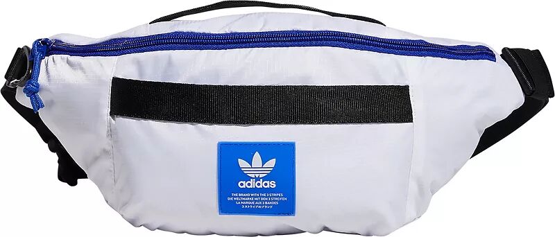Спортивная поясная сумка Adidas Originals, белый/синий сумка спортивная adidas синий белый