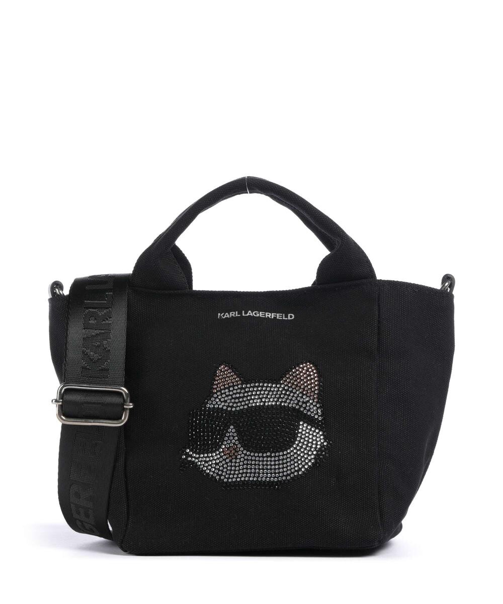 

Сумка через плечо k/ikonik 2.0 хлопок Karl Lagerfeld, черный