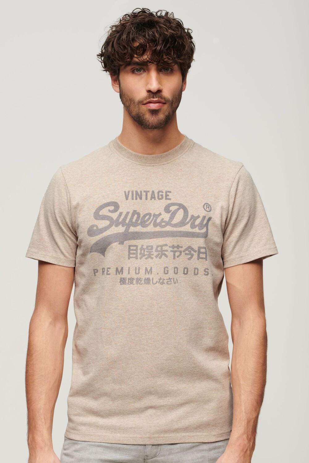 

Классическая футболка с наследием Superdry, белый
