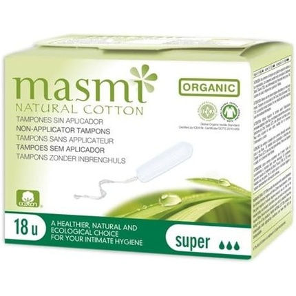 Одноразовые тампоны Masmi Super Masmi Natural Cotton