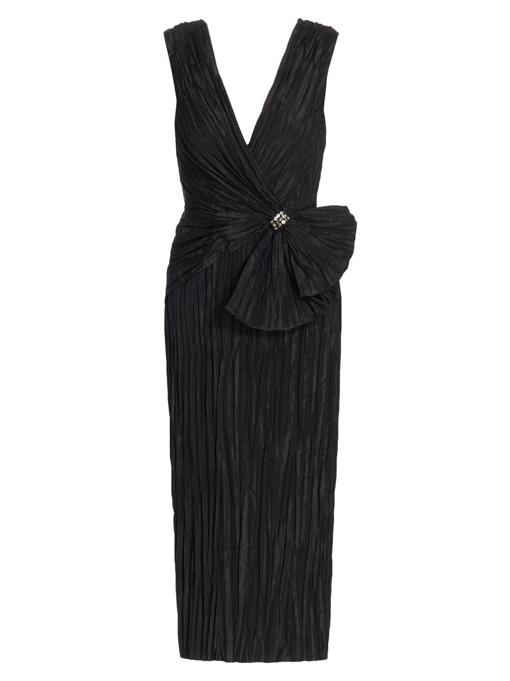 

Платье из тафты, украшенное кристаллами Jason Wu Collection, черный