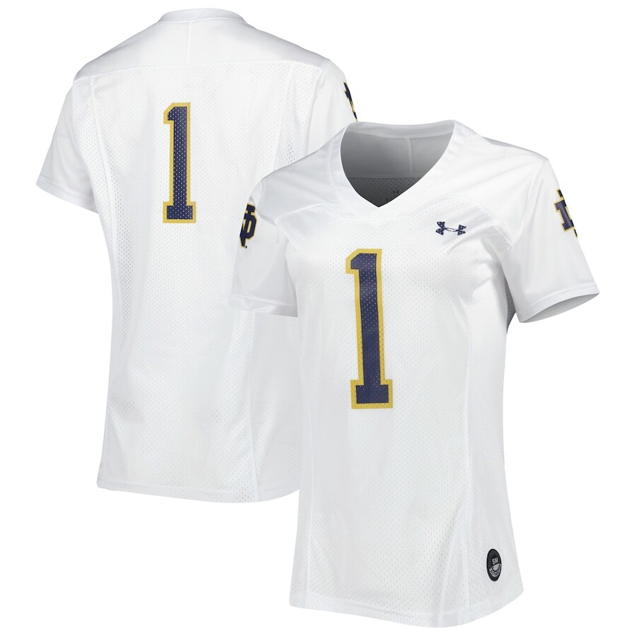 

Джерси Under Armour Notre Dame Fighting Irish, белый