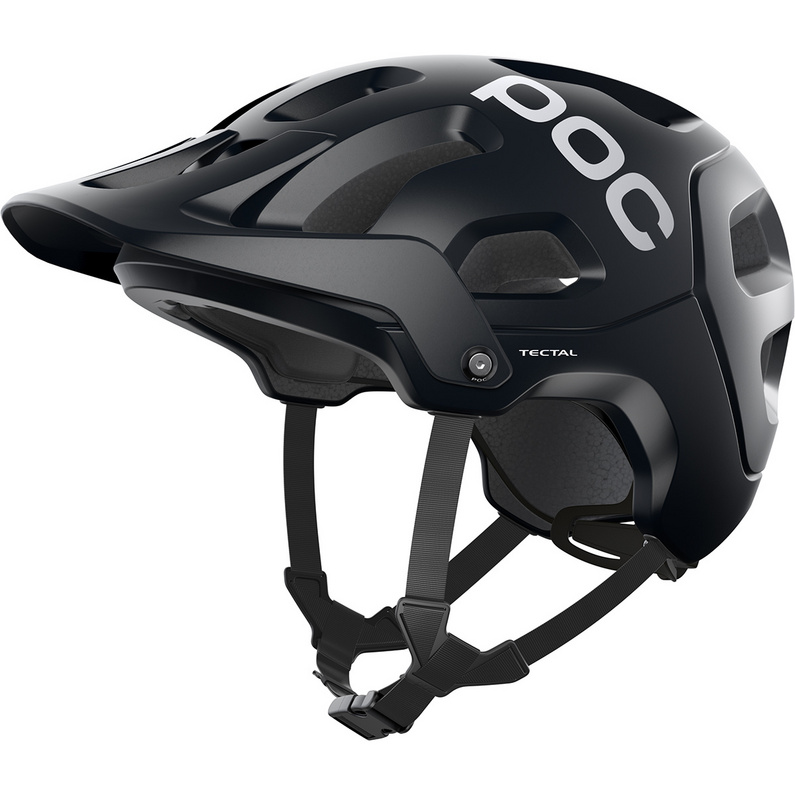 Тектальный велосипедный шлем POC, черный тектальный шлем poc цвет ammolite coral matt
