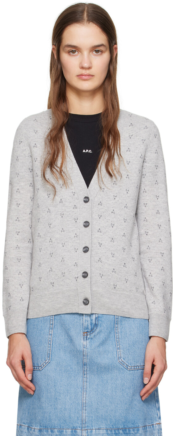 

Серый кардиган Louison A.P.C.