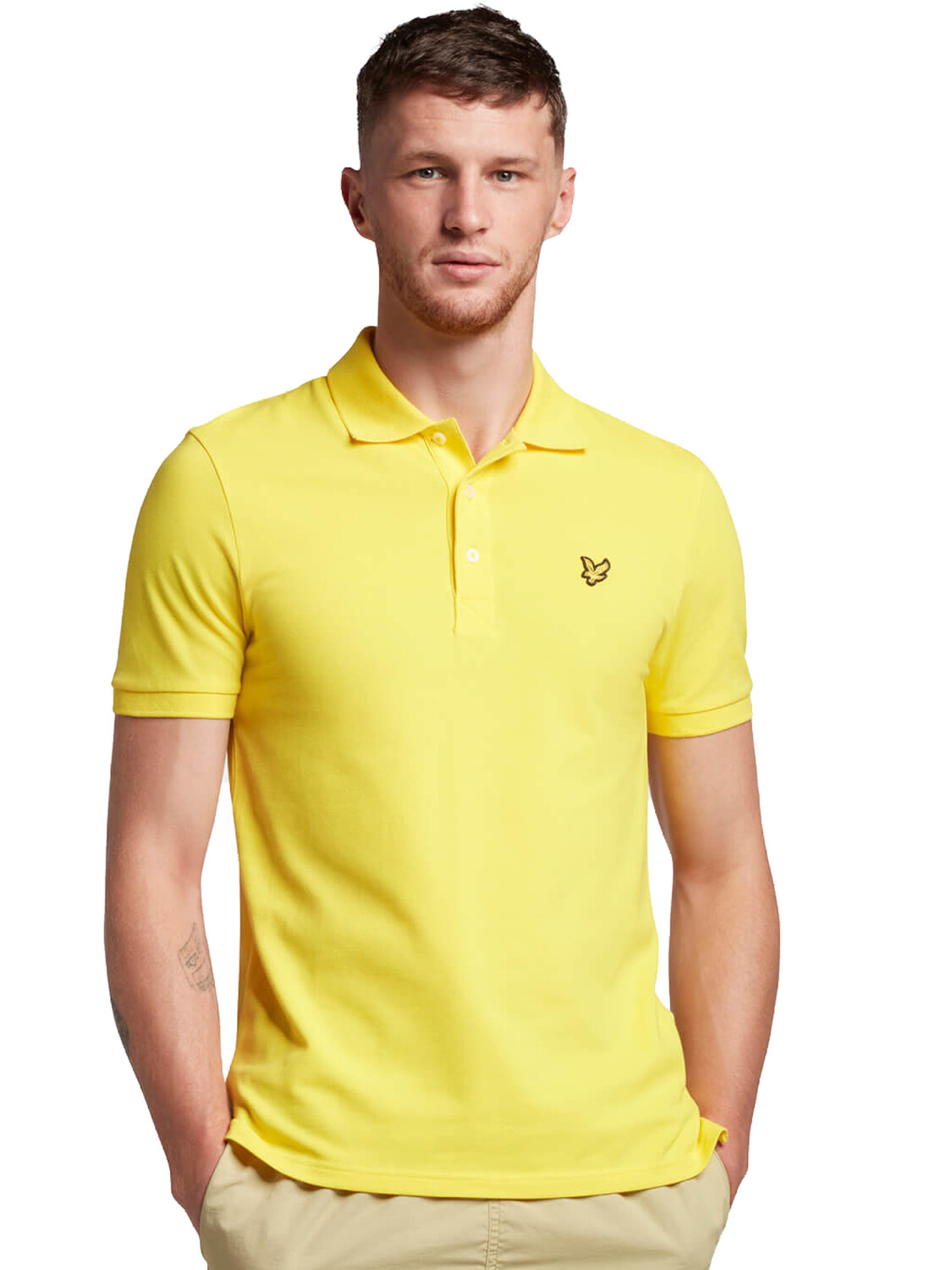 

Рубашка-поло LYLE & SCOTT, желтый