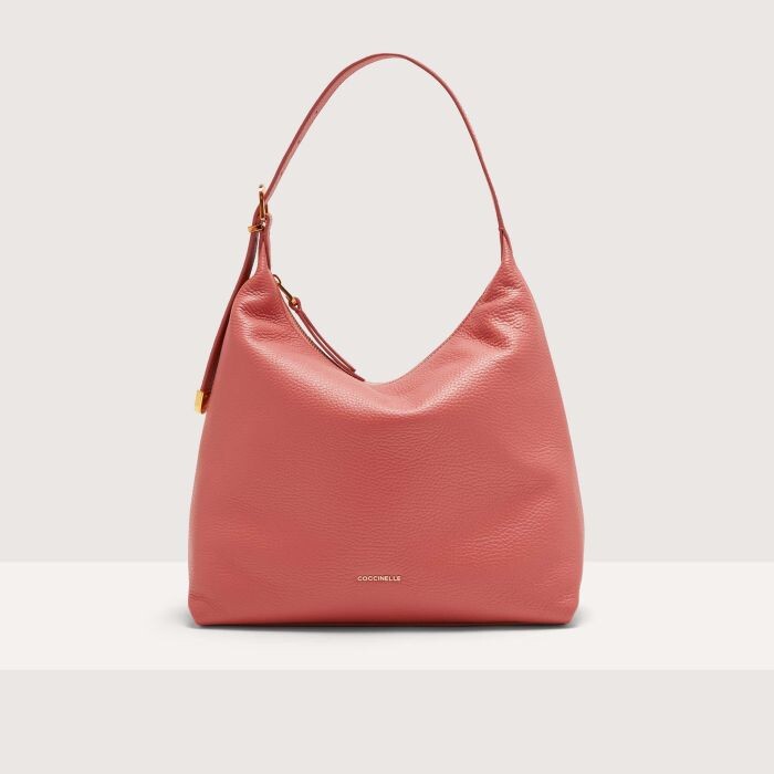 

Сумка на плечо из зерненой кожи Coccinelle GLEEN MEDIUM, красный