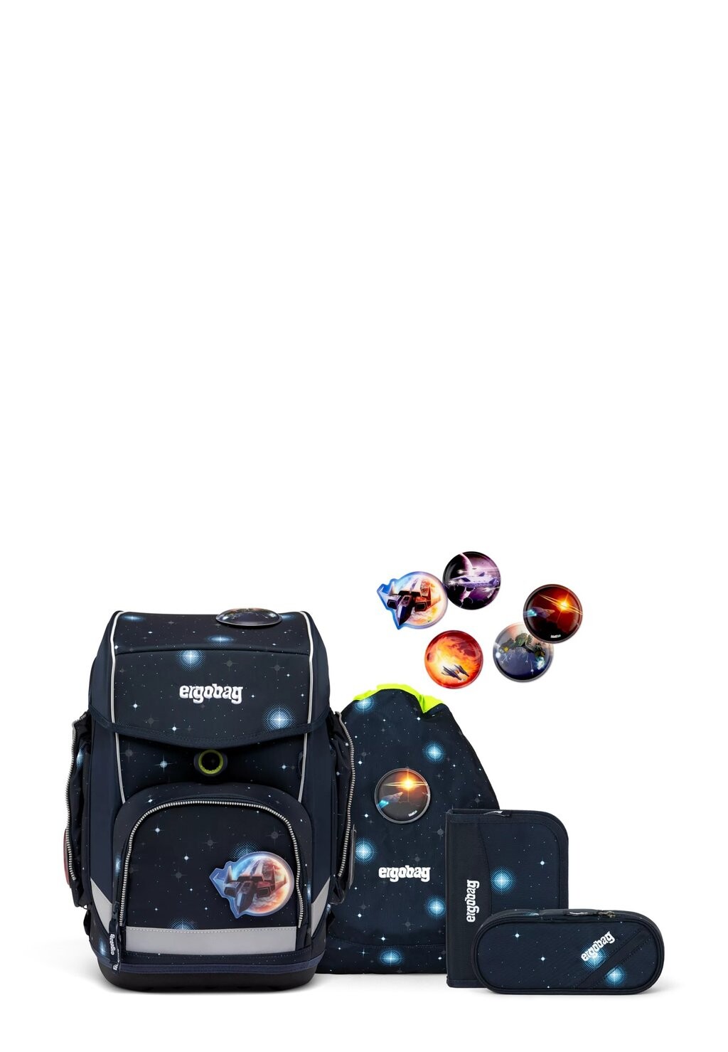 

Школьная сумка CUBO 5-TEILIG Ergobag, цвет kobärnikus