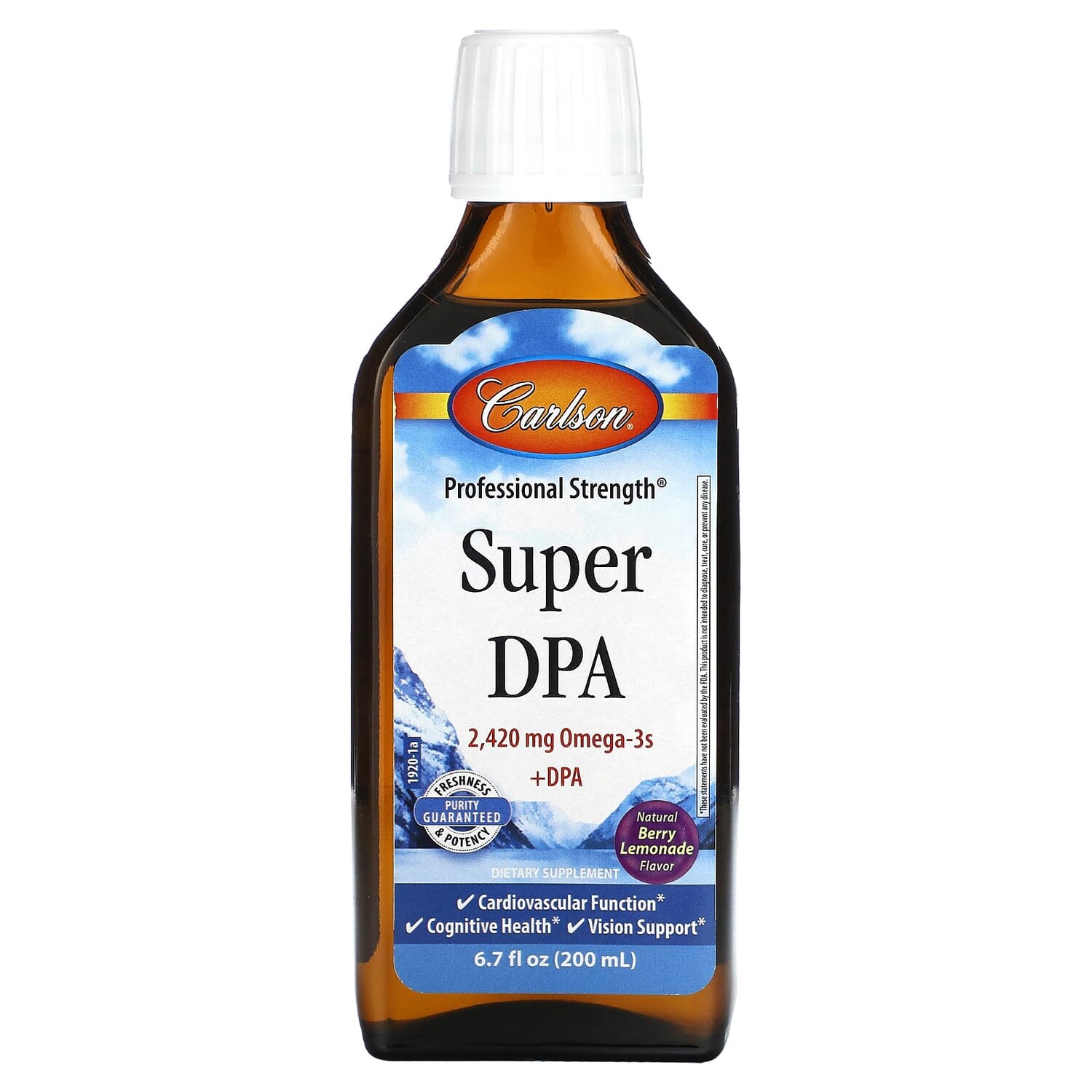 

Super DPA, ягодный лимонад, 200 мл (6,7 жидк. Унции), Carlson