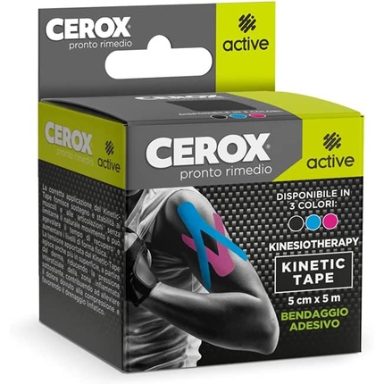Эластичный бинт CEROX Kinetic Tape 5см х 5м