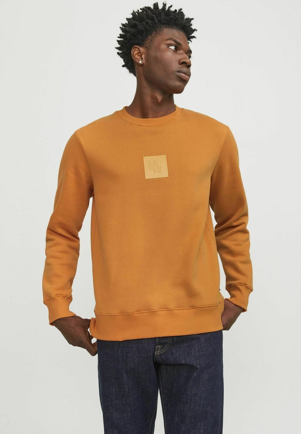 

Толстовка CREW NECK Jack & Jones, цвет peach caramel