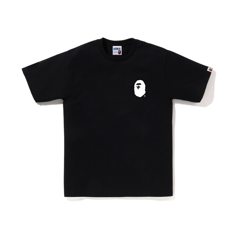 

Футболка с надписью BAPE, черная A Bathing Ape, черный