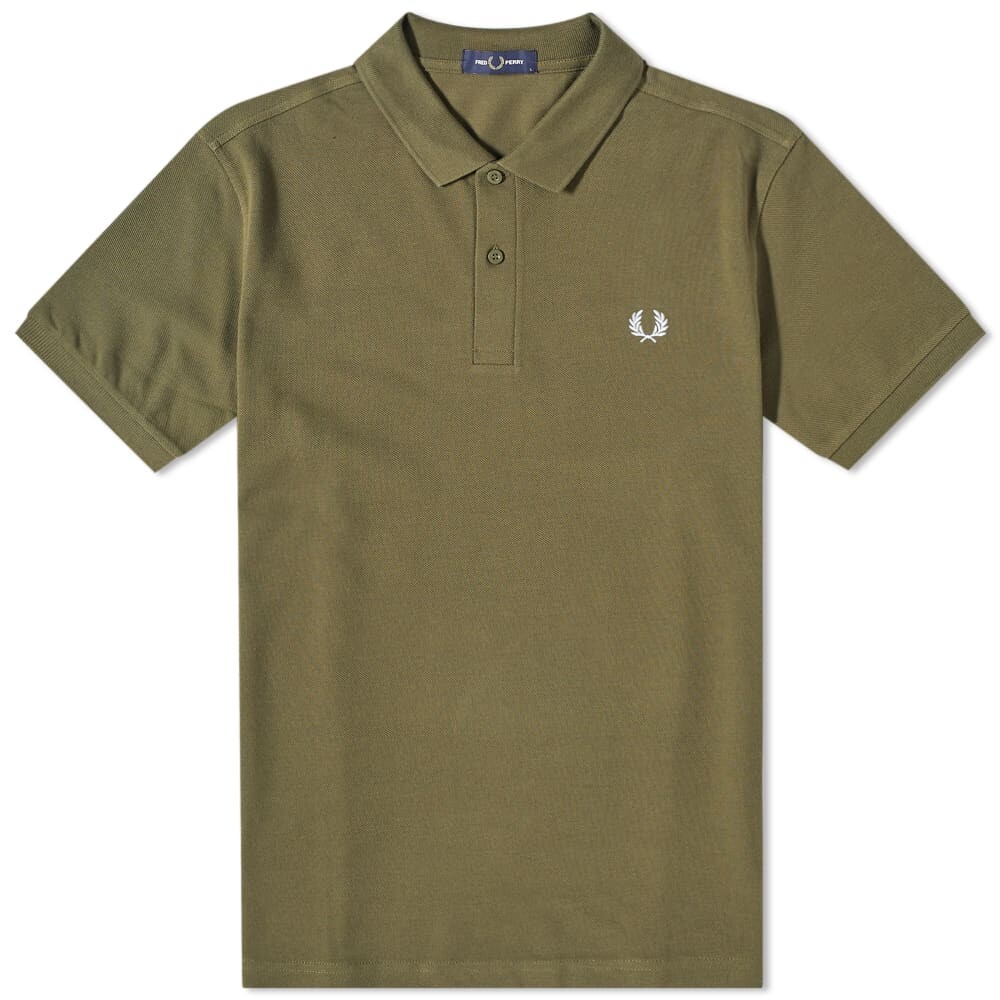 

Однотонная рубашка-поло Fred Perry