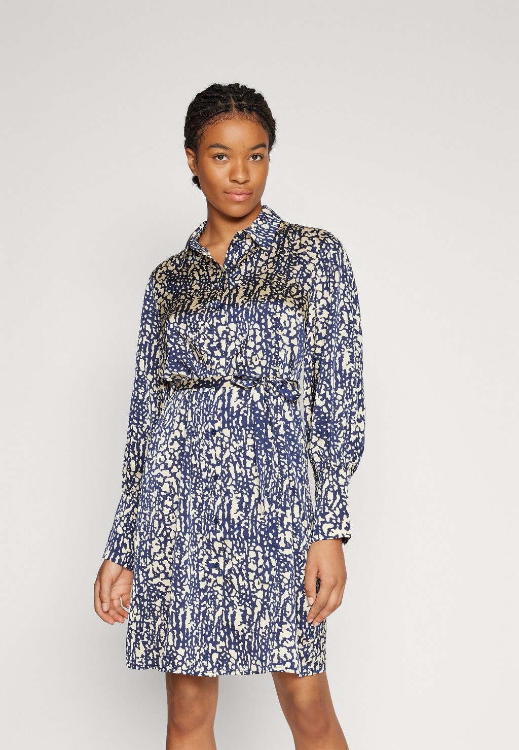 

Платье-рубашка VILA VIBITY DRESS, темно-синий
