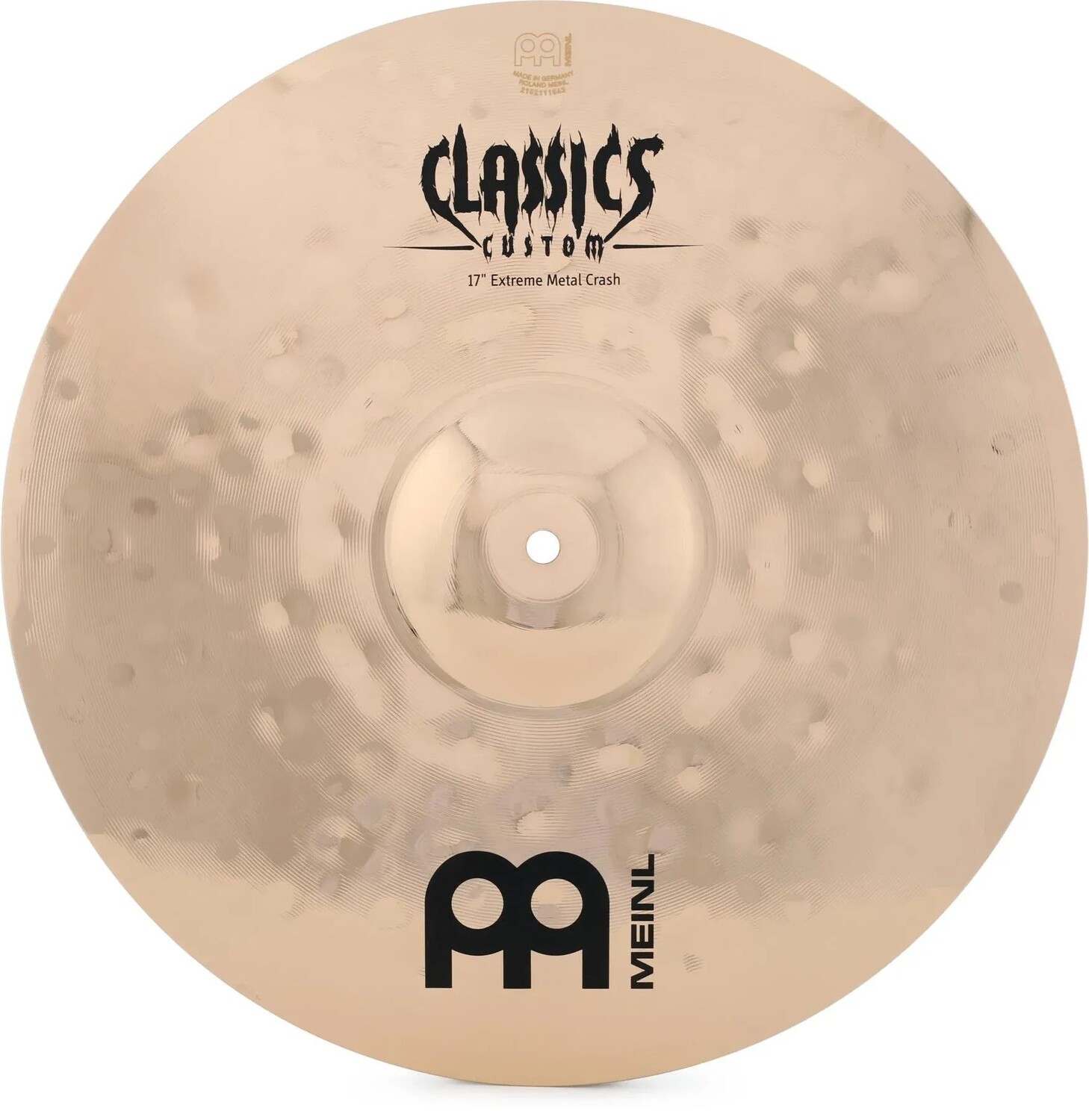 

Тарелки Meinl 17 дюймов Extreme Metal Brilliant Crash Cymbal