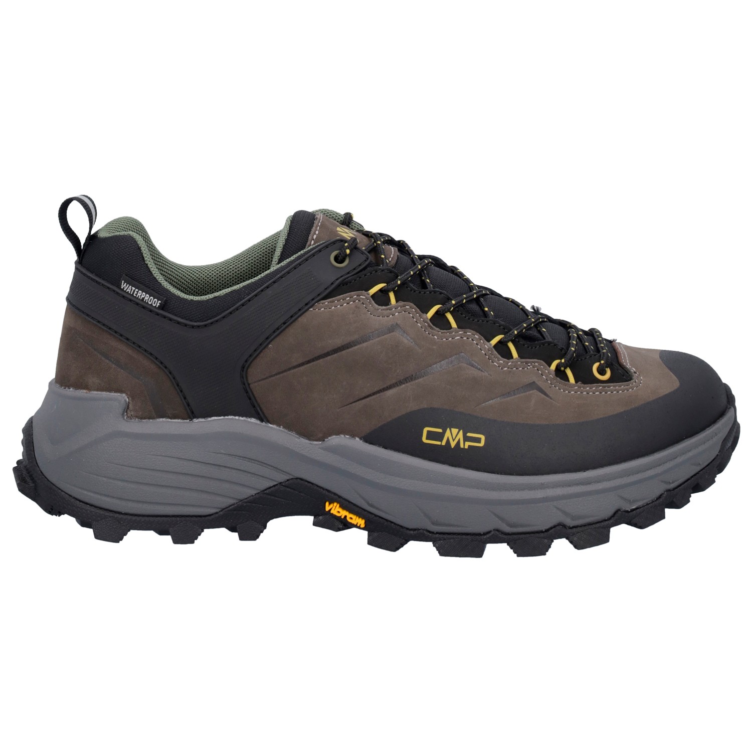 цена Мультиспортивная обувь Cmp Huranus Low Trekking Shoes Waterproof, цвет Fango/Agave