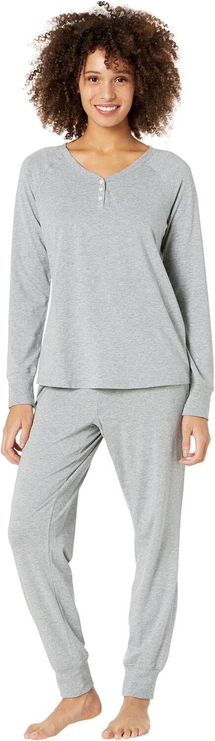 

Супермягкий безусадочный комплект для отдыха L.L.Bean, цвет Light Gray Heather