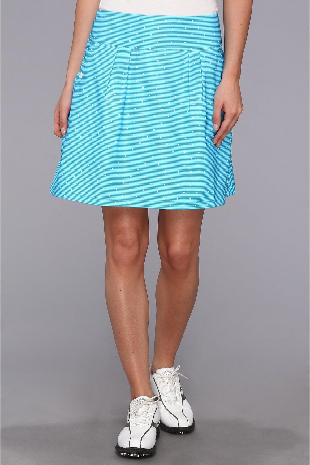 

Юбка Adidas CLIMACOOL Dot Print Skort '14, цвет Solar Blue/White