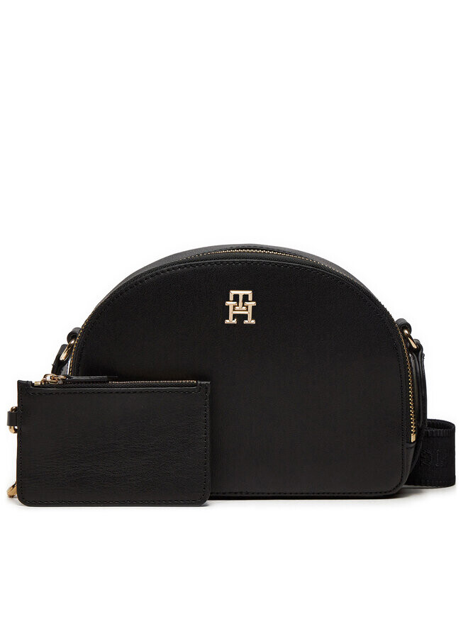 

Наплечная сумка Tommy Hilfiger Monotype Half Moon AW0AW16482, черный