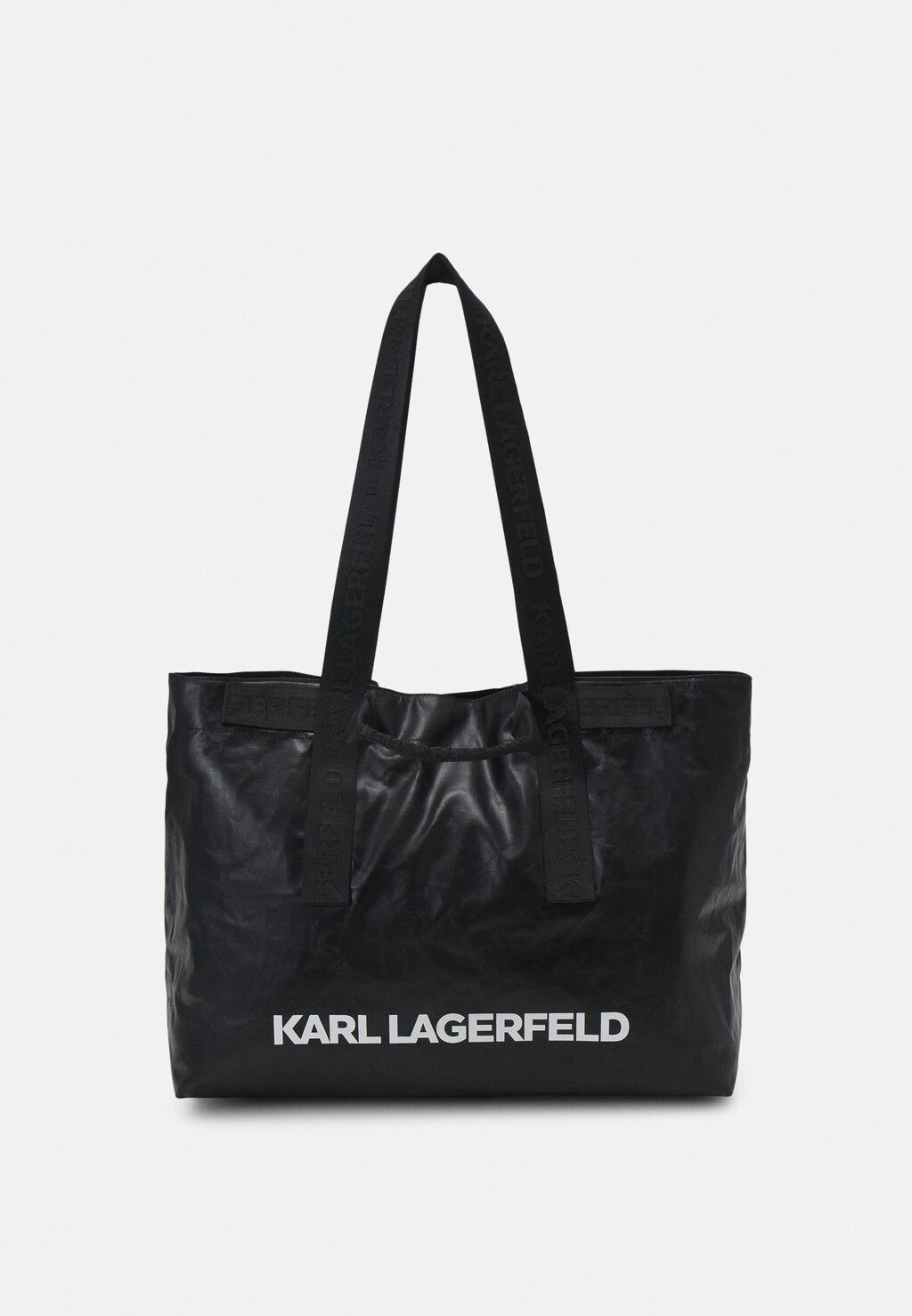 

Большая сумка KARL LAGERFELD ESSENTIAL COATED, черный