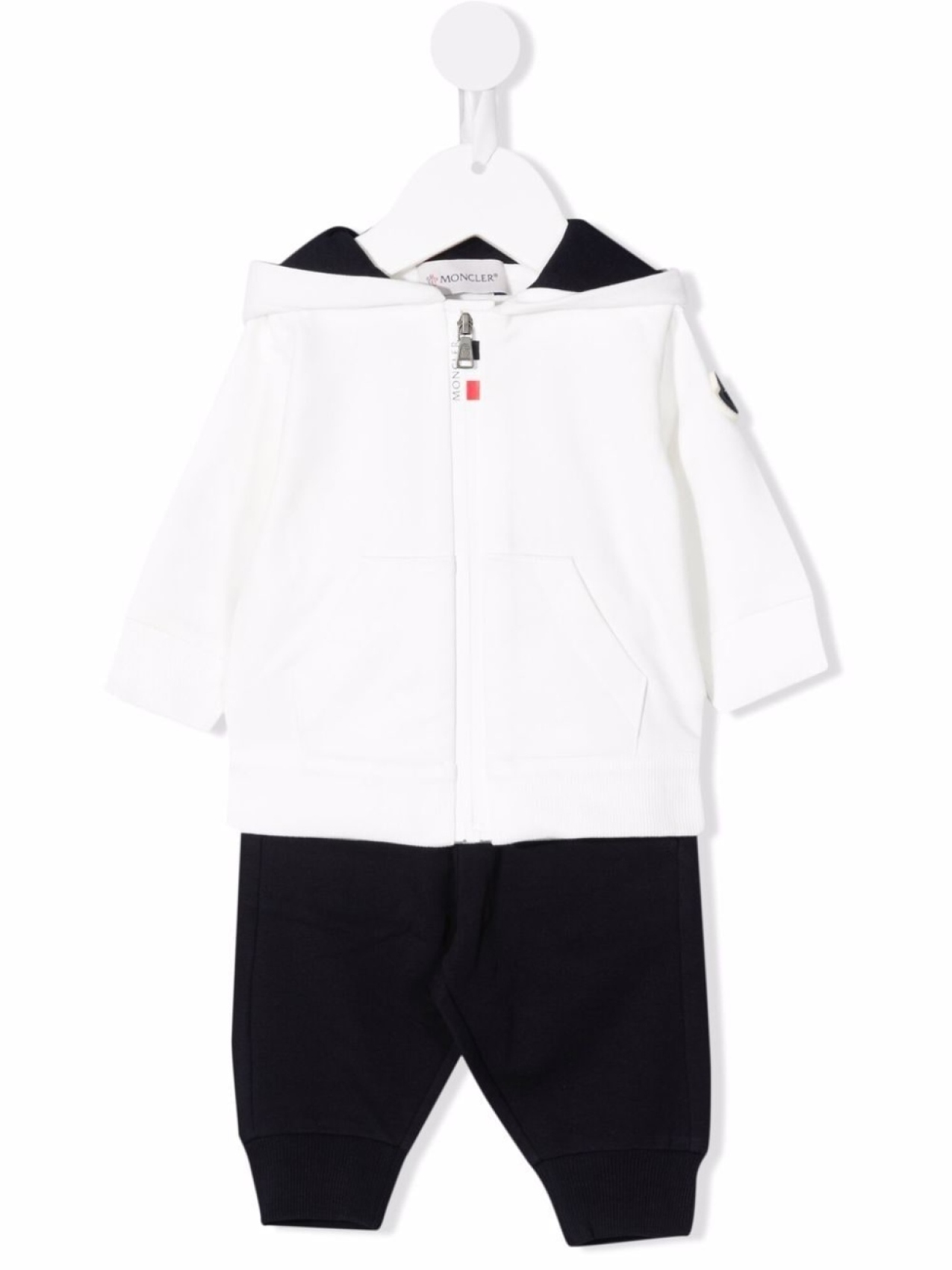 

Спортивный костюм в двух тонах Moncler Enfant, синий