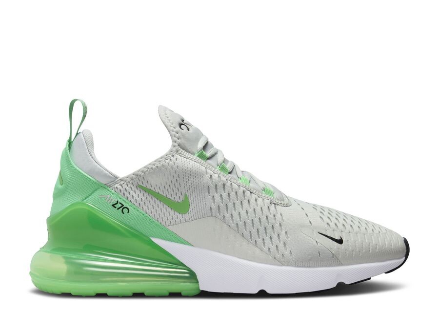

Кроссовки Nike Air Max 270 'Light Silver Green Shock', серый