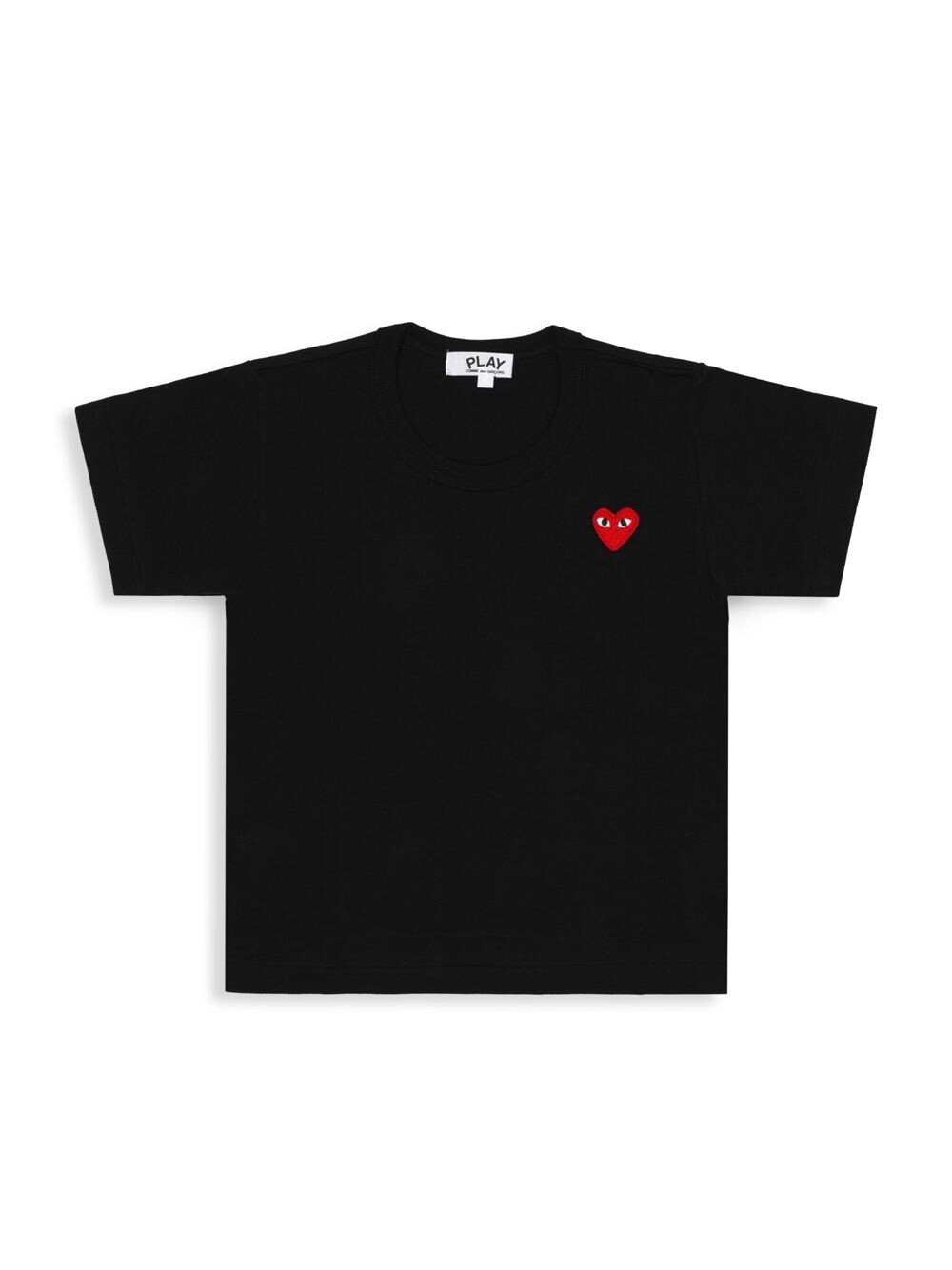 

Футболка с логотипом Little Kid's Play Kids Comme des Garçons PLAY, черный