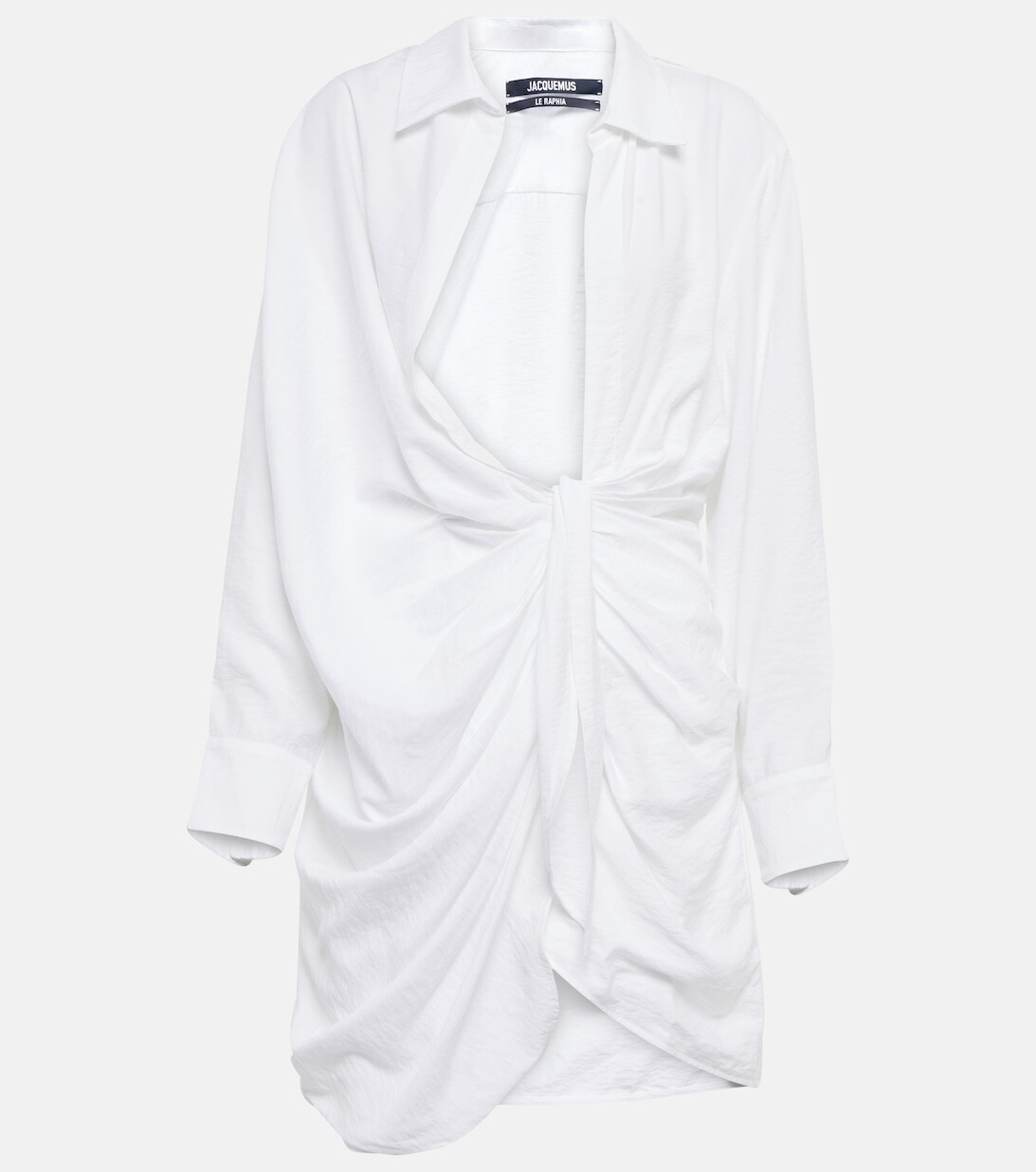

Мини-платье La Robe Bahia с глубоким V-образным вырезом JACQUEMUS, белый