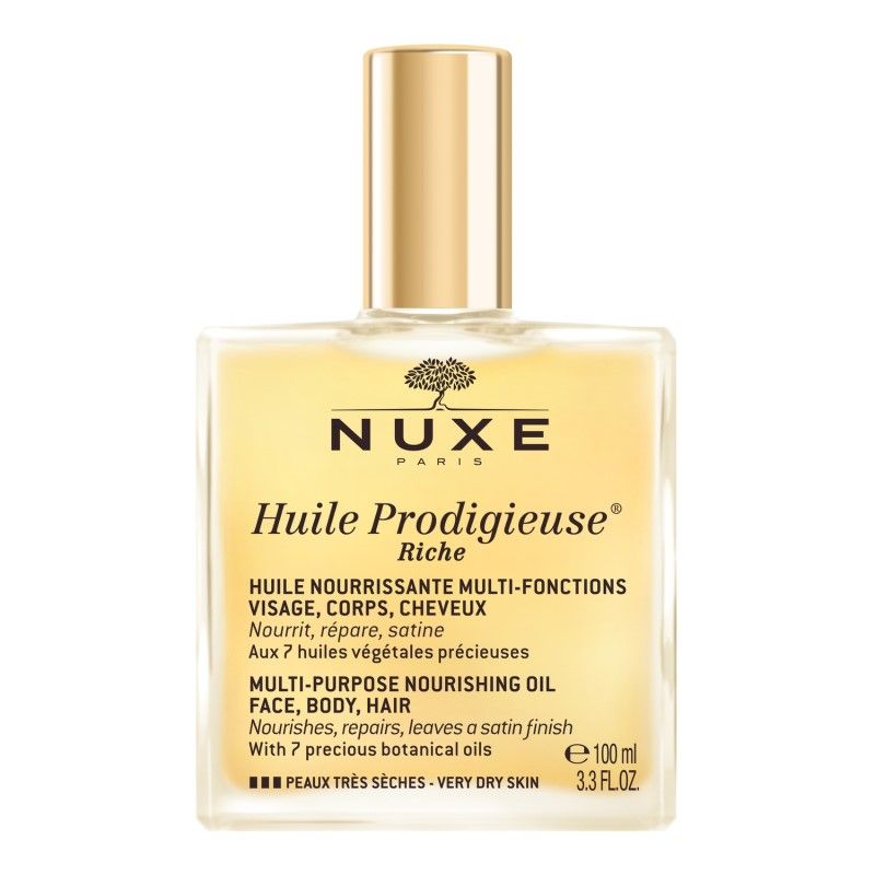Масло для лица, тела и волос Nuxe Huile Prodigieuse Riche, 100 мл