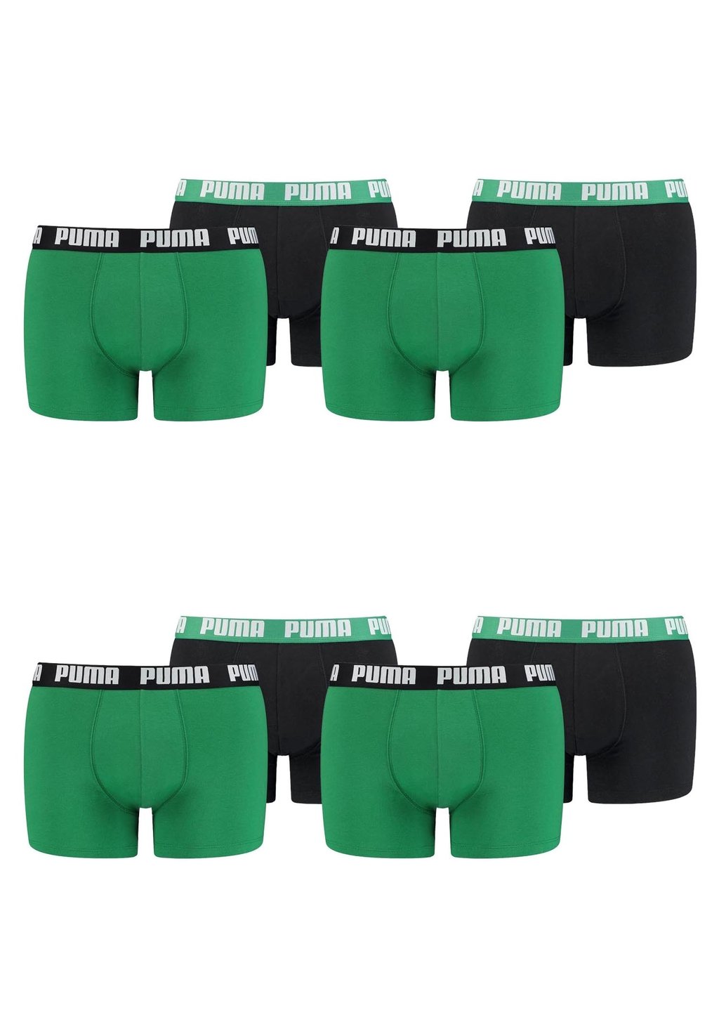 Боксеры 8 PACK Puma, цвет amazon green трусики 6 pack puma цвет amazon green