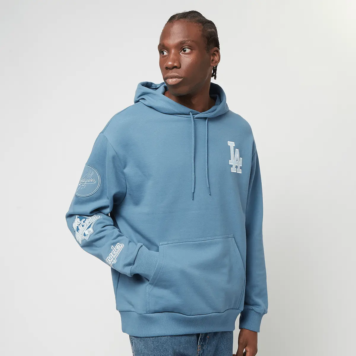 

Толстовка New Era MLB World Series Oversized Hoody Los Angeles Dodgers, синий
