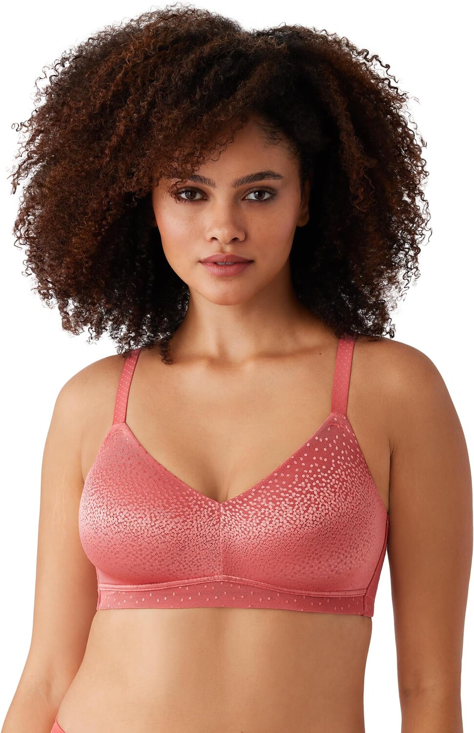 

Бюстгальтер Wacoal Back Appeal Wireless Bra 852303, цвет Mineral Red