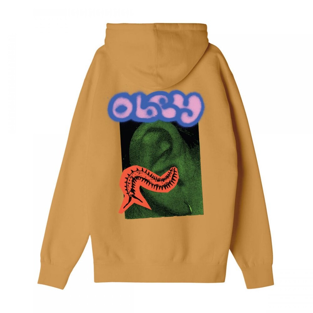 

Худи Obey Ear Bug, оранжевый