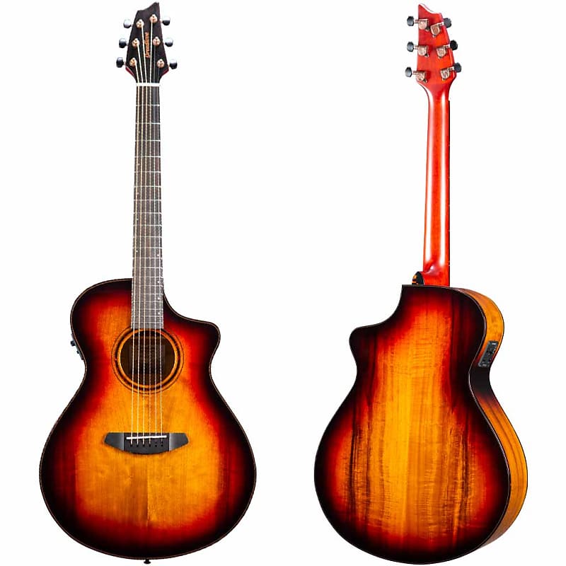 цена Акустическая гитара Breedlove Pursuit Exotic S Concert Canyon CE All Myrtlewood Limited Edition Acoustic Guitar