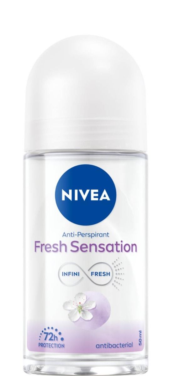 высокофторовый жидкий парафин rex hf21 blue spray 150 мл Антиперспирант для женщин Niveo Deo Fresh Sensation , 50 мл