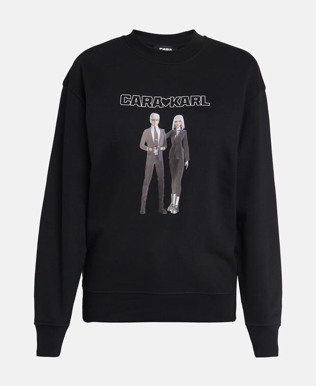 

Органик толстовка Karl Lagerfeld, черный