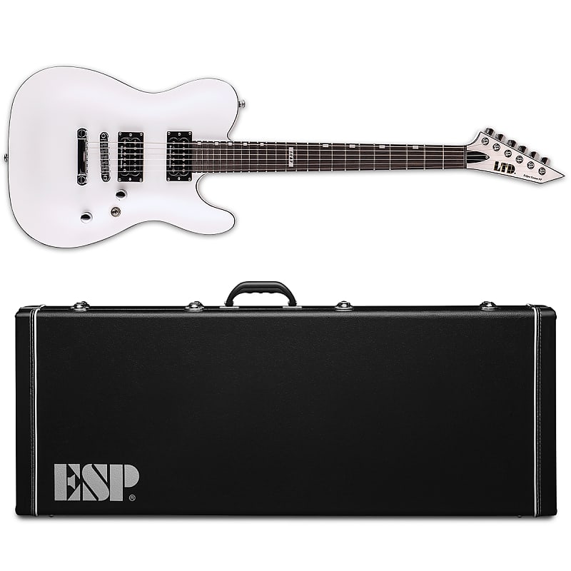Электрогитара ESP LTD Eclipse '87 NT Pearl White Electric Guitar + ESP Hard Case 1987
