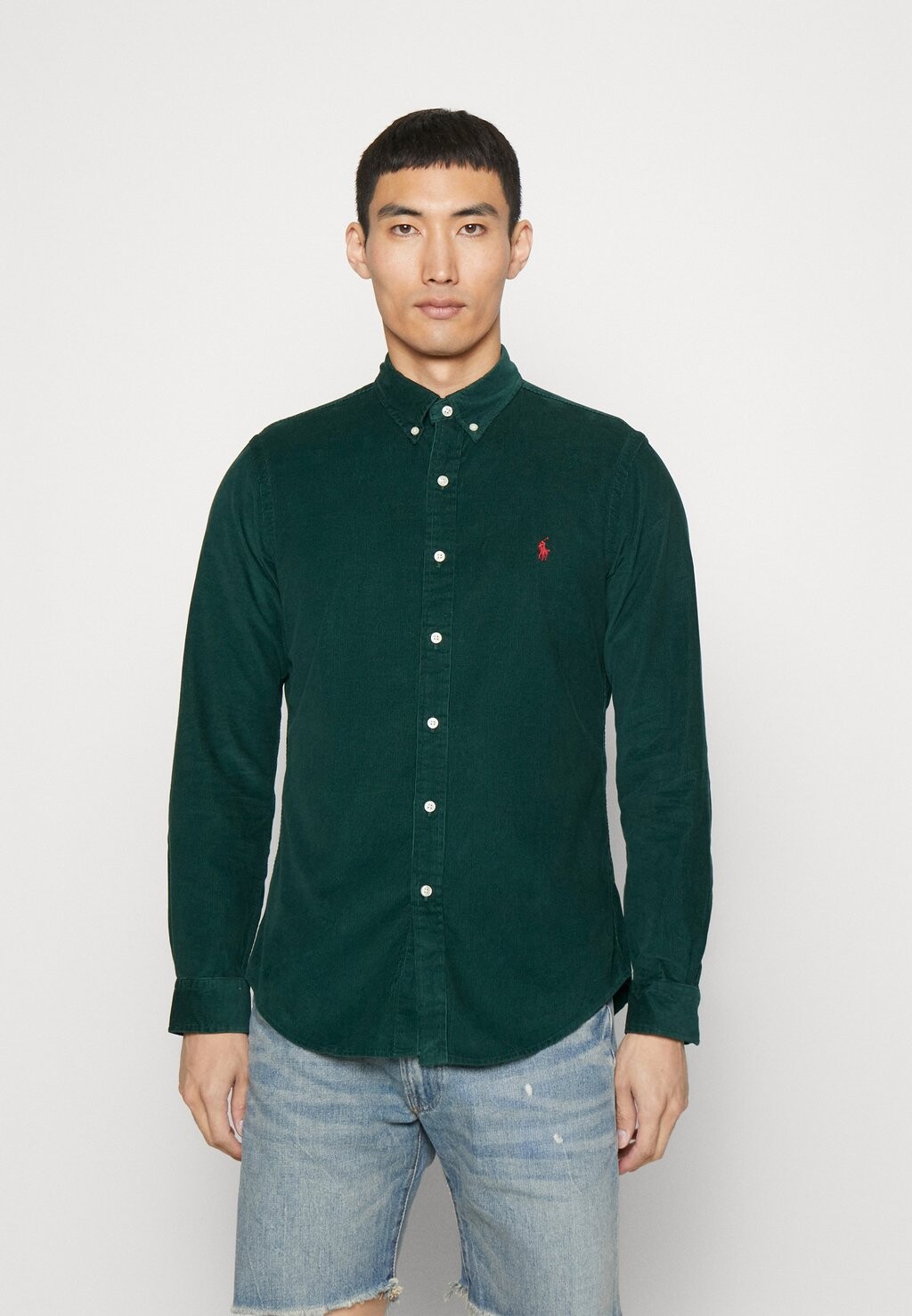

Рубашка ДЛИННЫЙ РУКАВ Polo Ralph Lauren, охотничий клуб зеленый