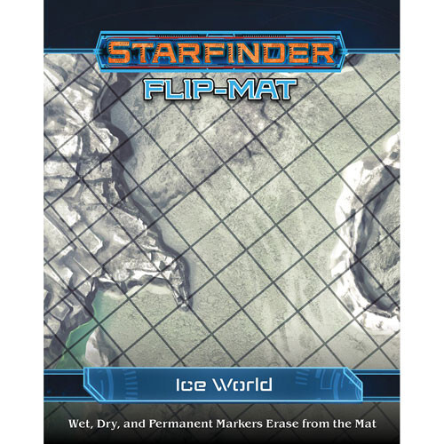 

Ролевая игра Paizo Publishing Starfinder RPG: Flip-Mat - Ice World
