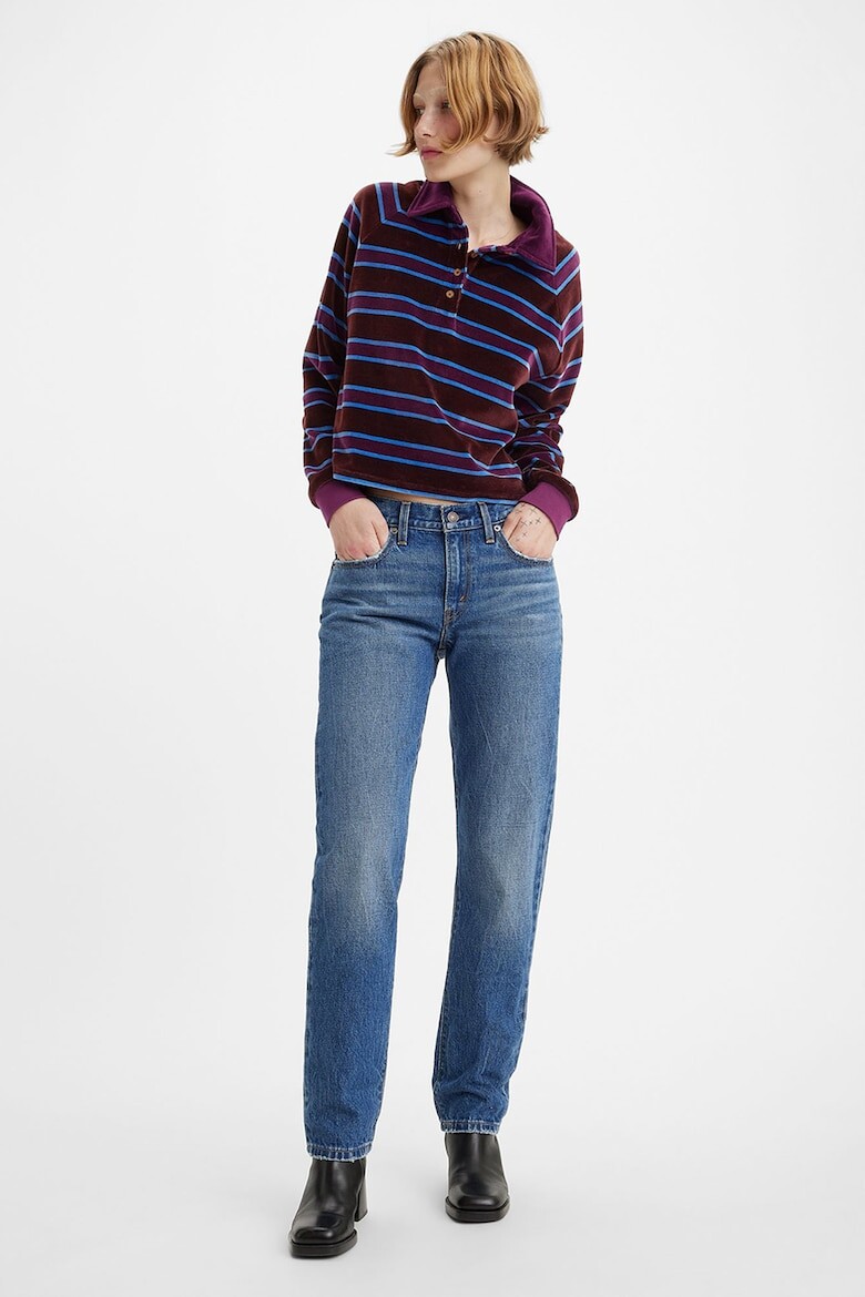 

Прямые джинсы с потертостями Levi'S, белый