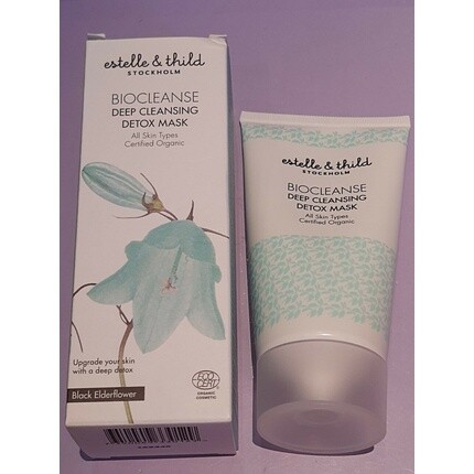 

Biocleanse Органическая детокс-маска из черной бузины 75 мл, Estelle & Thild