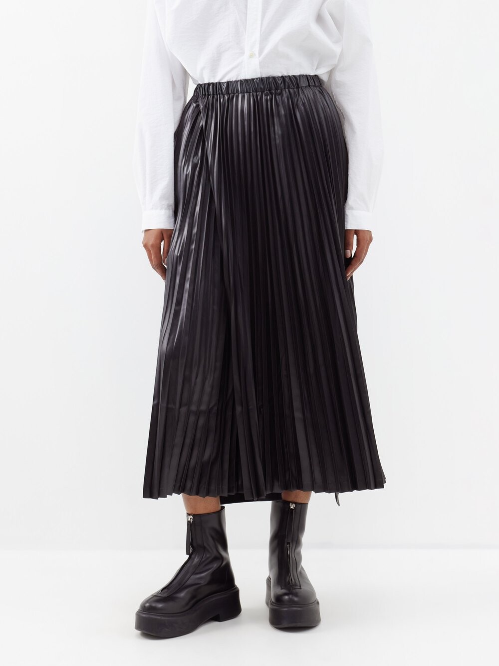 

Джинсы с юбкой и вставками из коллаборации с levi's Junya Watanabe, черный